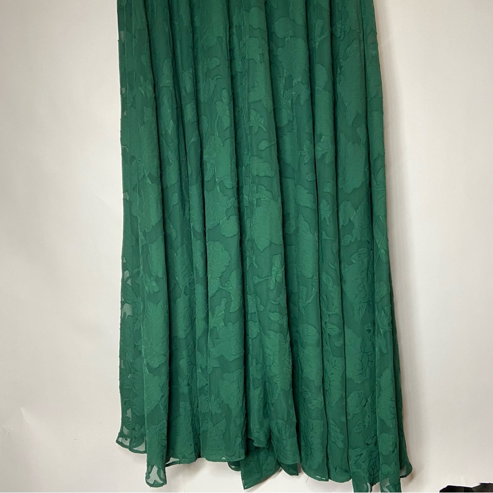 NWT Lulus Medium Splendid Celebration Floral Rose Print Wrap Maxi Long Dress - Picture 6 of 9